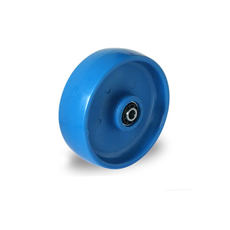 Inbouwwiel 108 mm polyamide blauw