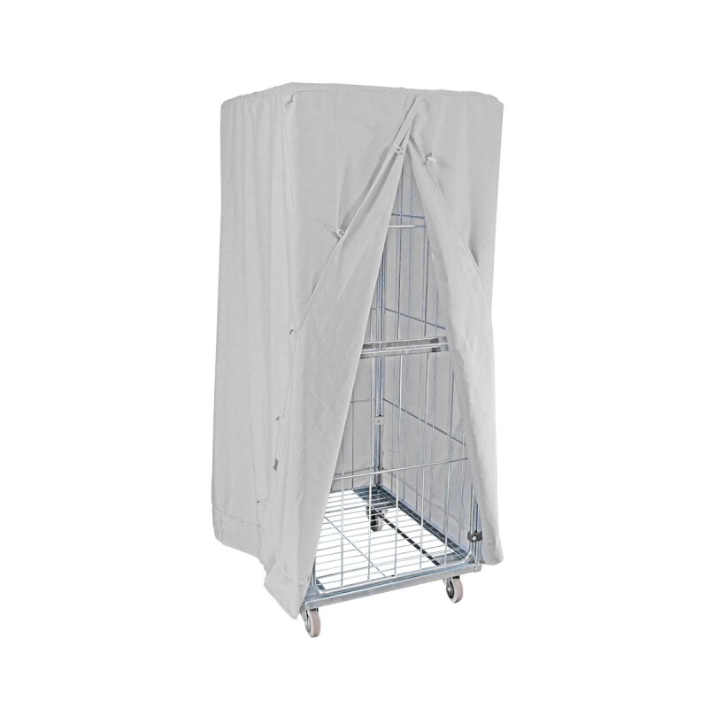 Hoes wit voor Wasserijcontainer Plus S 1350 (600 x 740 x 1350 mm)